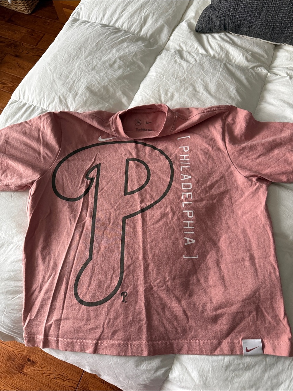 Nike women’s Pink Philadelphia Graphic Short-Sleeve Tee